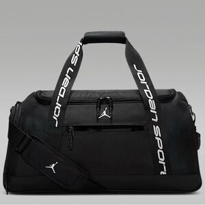 Jordan Sport Black Duffel Bag (47.5L)